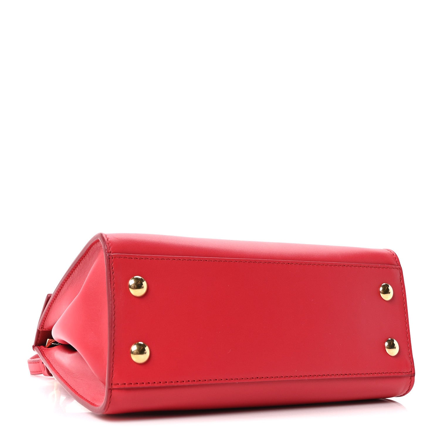 Salvatore Ferragamo Calfskin Mini Mara Bag Pamplona Rosso 4 of 9