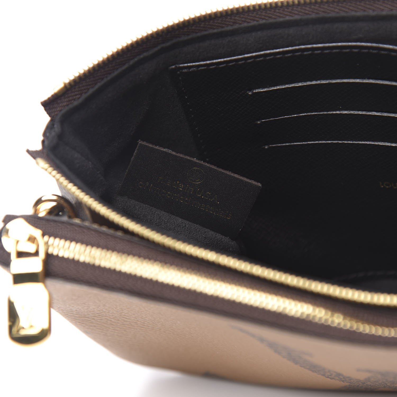 Louis Vuitton Reverse Monogram Giant Double Zip Pochette 8 of 11