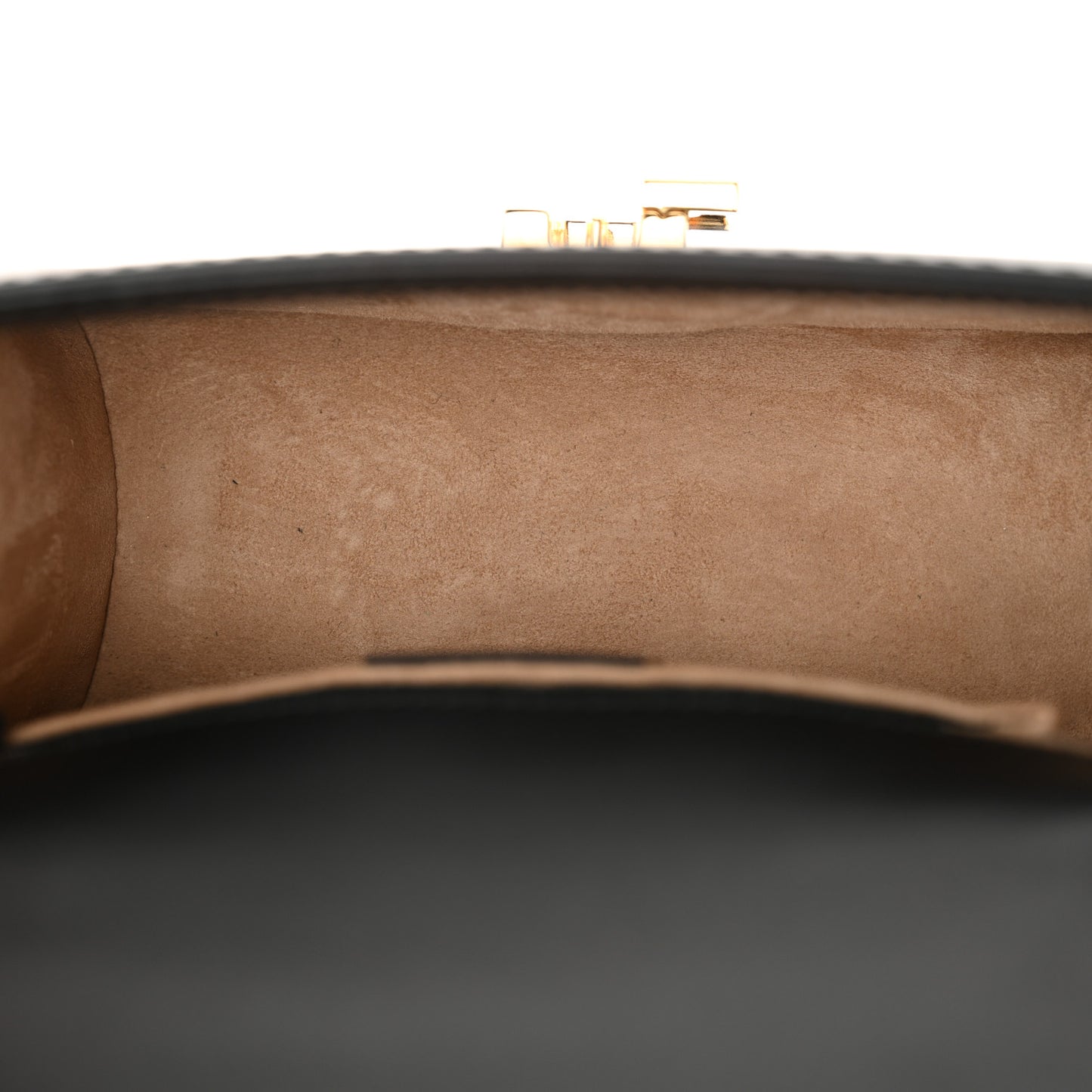 Calfskin Mini Sylvie Chain Shoulder Bag Black