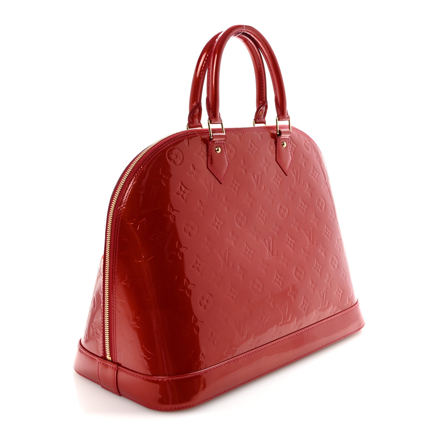 Louis Vuitton Vernis Alma GM Pomme D'Amour 3 of 9