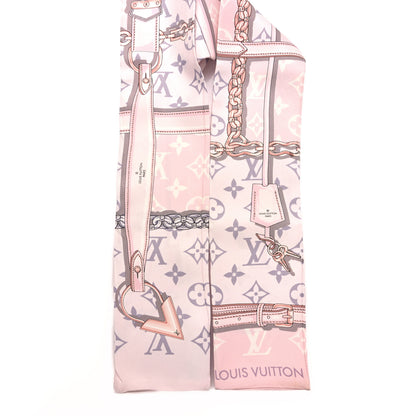 Louis Vuitton Silk Monogram Confidential Bandeau Light Pink 2 of 5