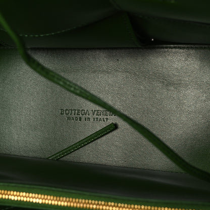Bottega Veneta Foulard Intrecciato Pleated Medium Arco Tote Avocado 11 of 11