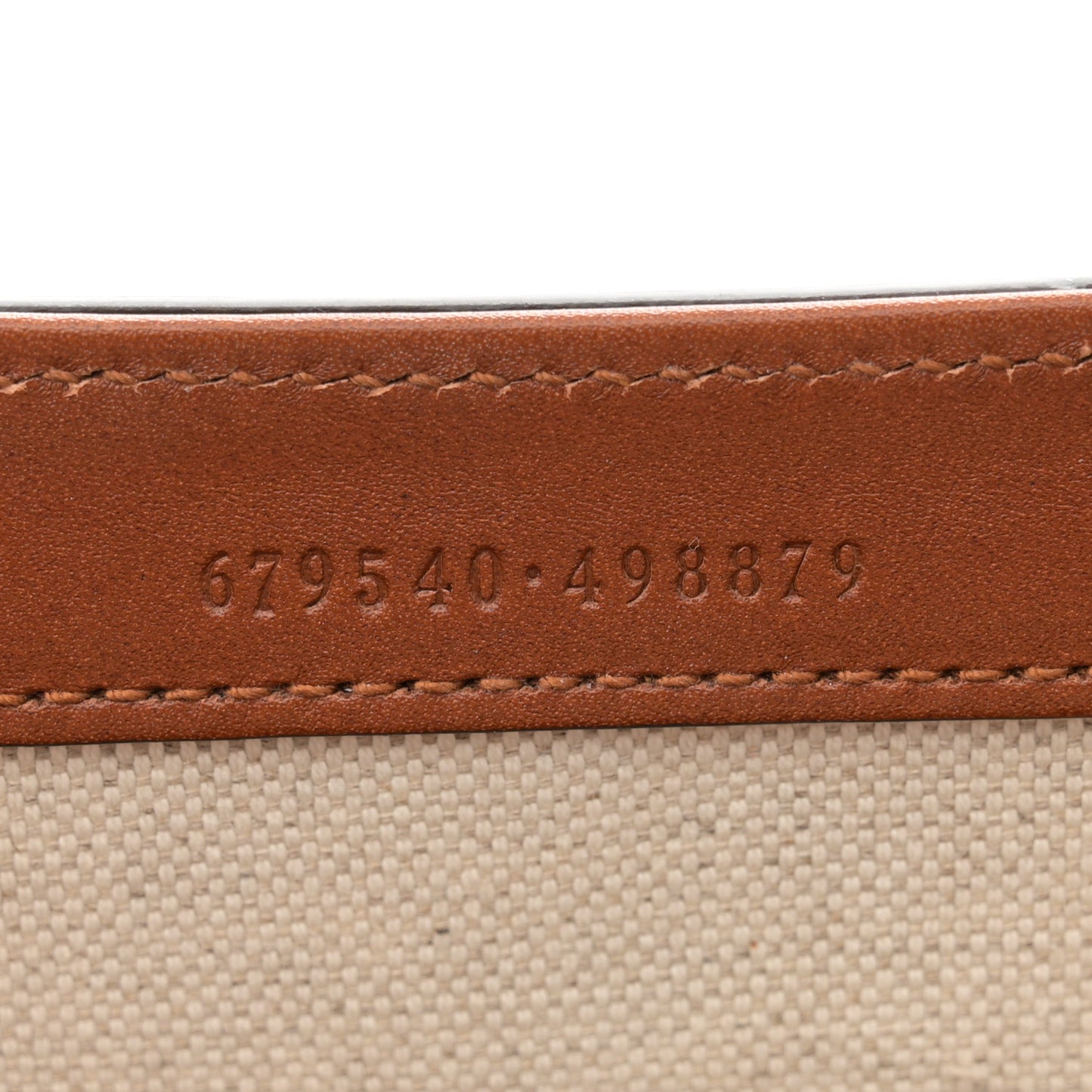 Calfskin Small Logo Shoulder Bag Brown