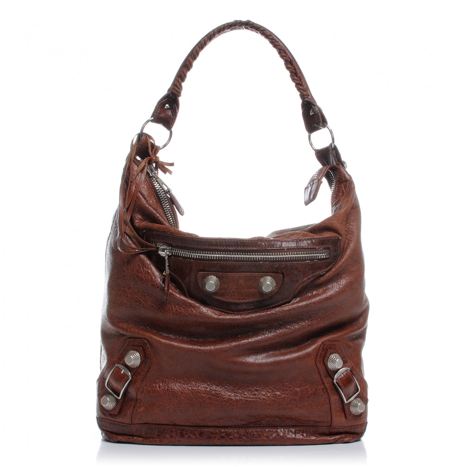 Balenciaga Agneau Giant 21 Silver Hardware Day Hobo Sienna 1 of 9