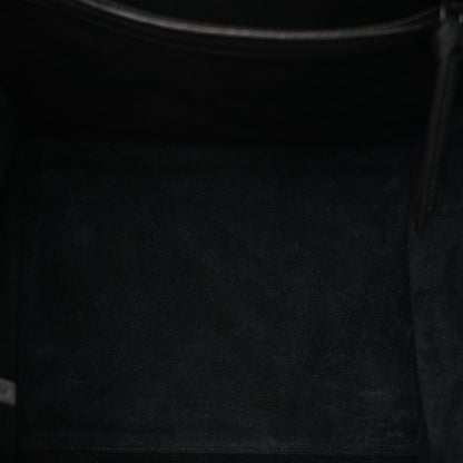 Celine Grained Calfskin Medium Phantom Luggage Black 5 of 11