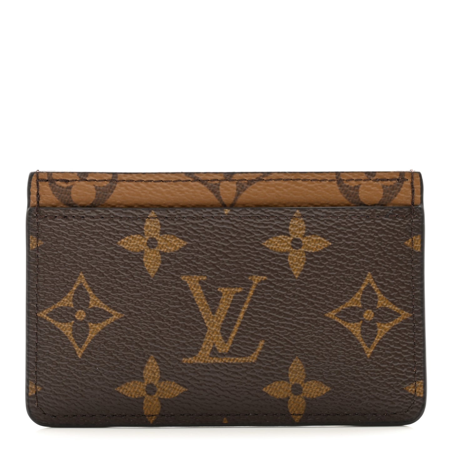 Reverse Monogram Card Holder