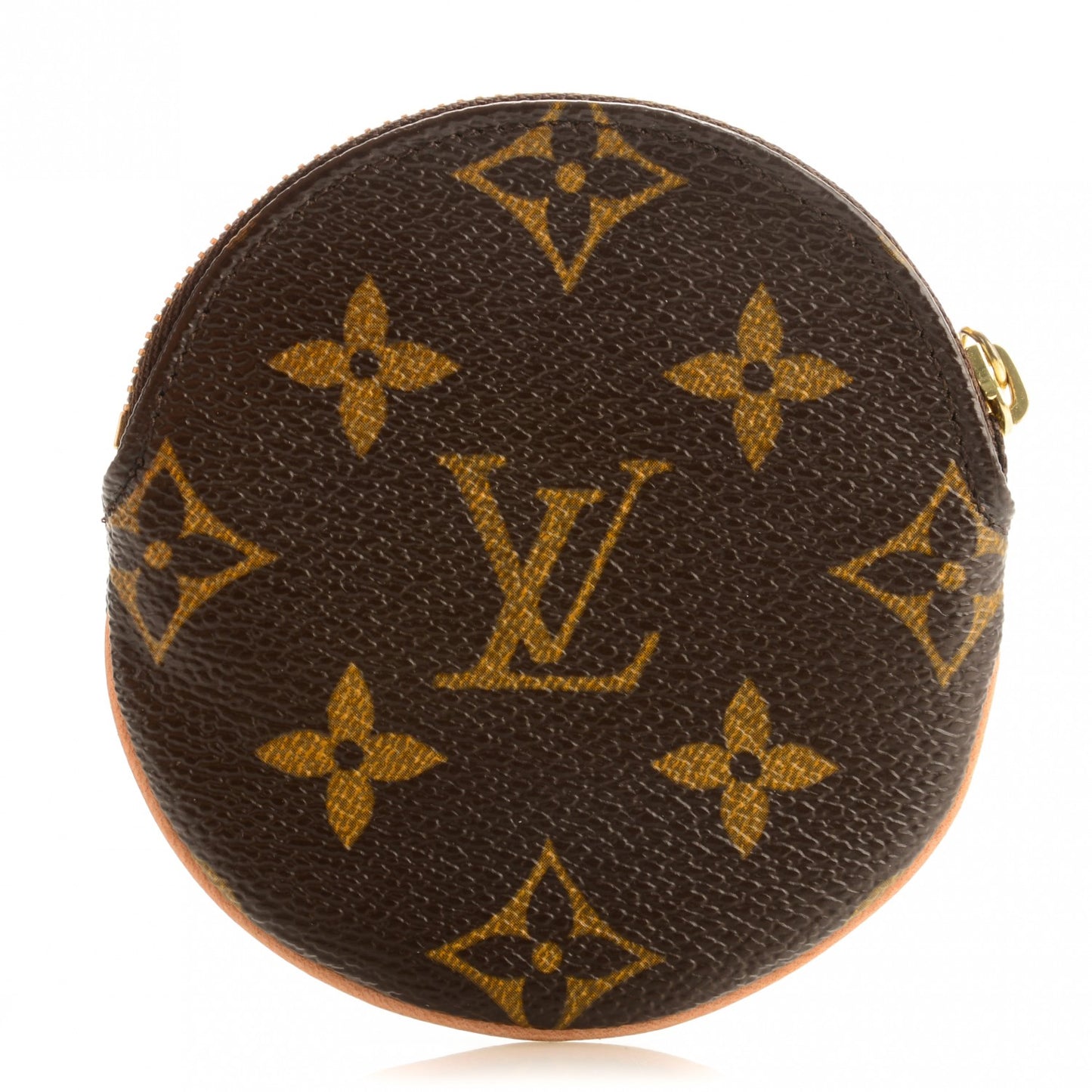 Monogram Round Coin Purse