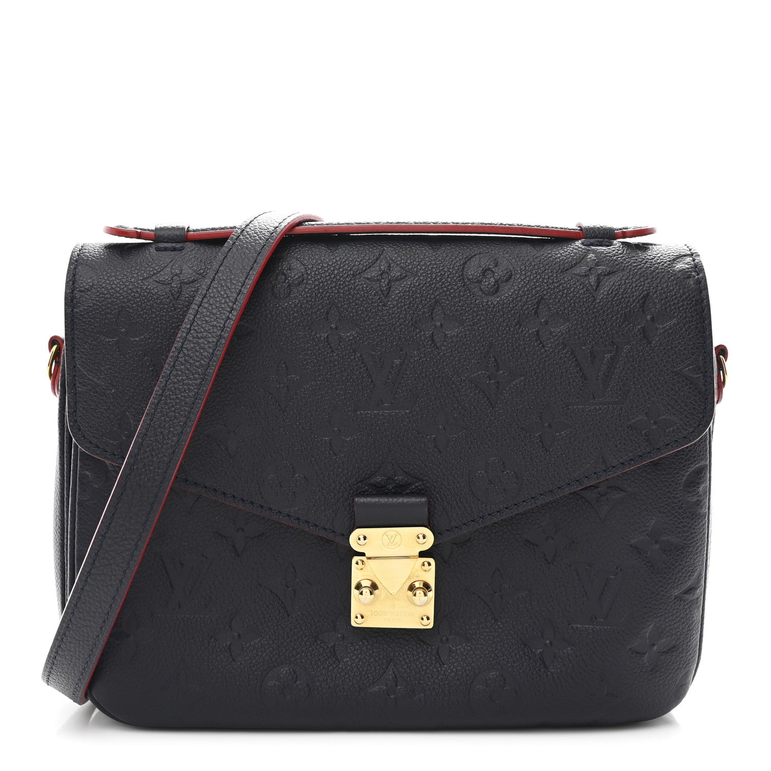 Louis Vuitton Empreinte Pochette Metis Marine Rouge 1 of 10