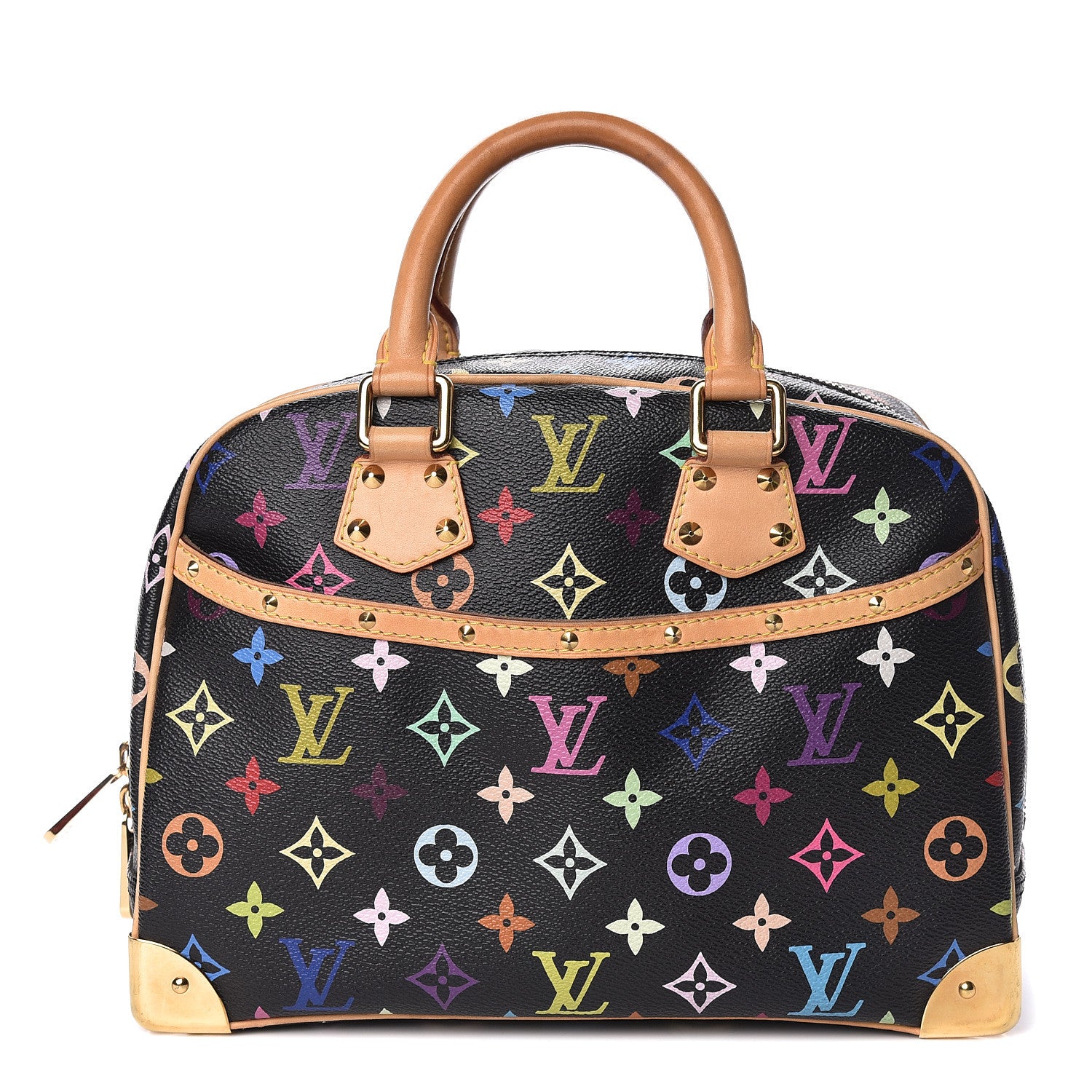 Louis Vuitton Monogram Multicolor Trouville Black 1 of 11