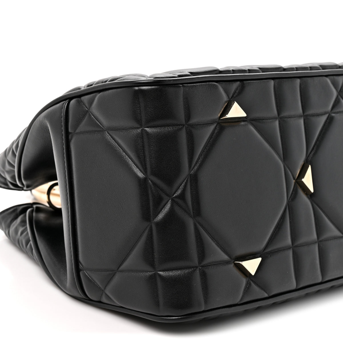 Lambskin Cannage Large The Lady 95.22 Black