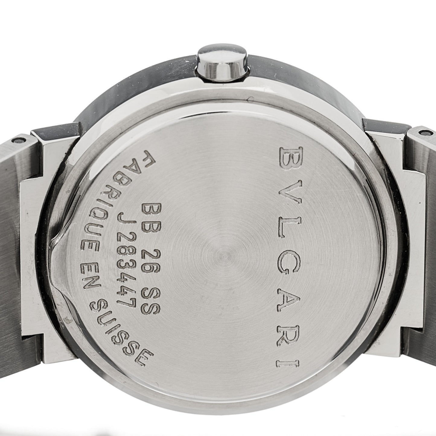 Stainless Steel 26mm Quartz Watch Black