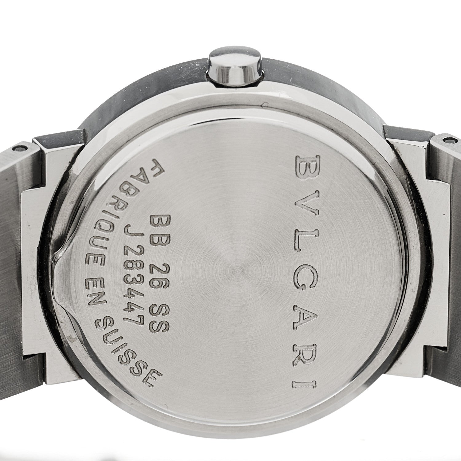 Bulgari Stainless Steel 26mm Quartz Watch Black 4 of 4