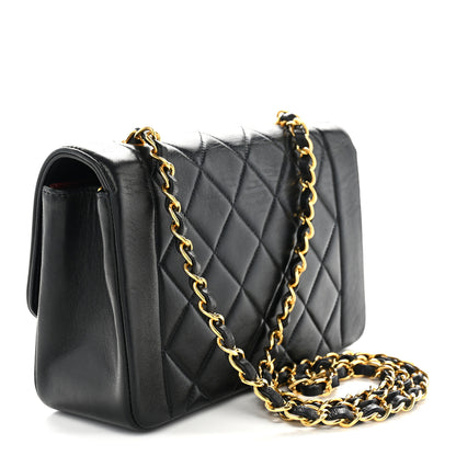 Chanel Lambskin Quilted Small Single Flap Black 3 of 11