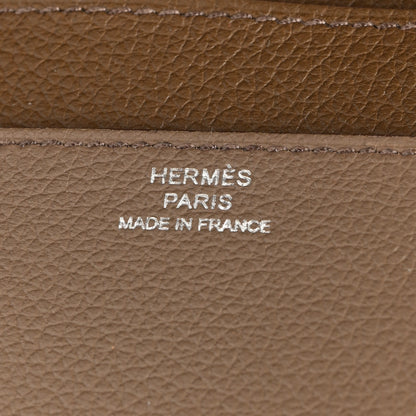 Hermes Evercolor RMS Toutenmain Wallet Etoupe 6 of 8