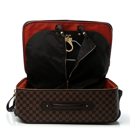 Louis Vuitton Damier Ebene Pegase 55 Rolling Luggage 4 of 8