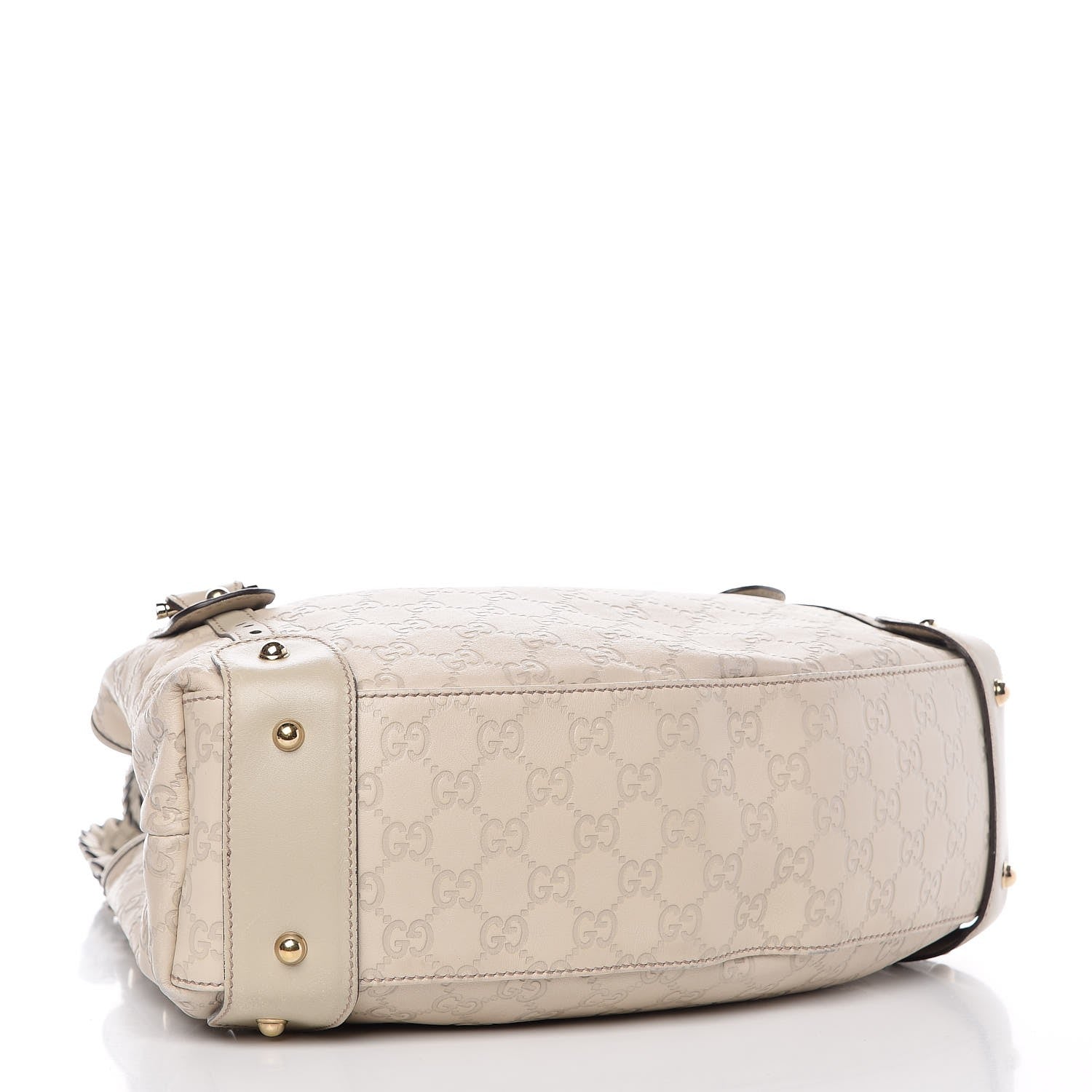 Gucci Guccissima Small Pelham Shoulder Bag Off White 4 of 10