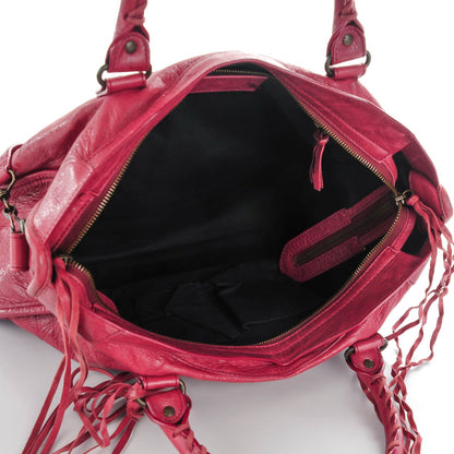 Balenciaga Agneau Classic Hardware City Cassis 7 of 10