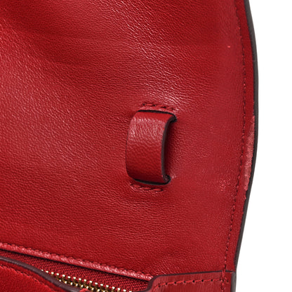 Celine Box Calfskin Small Classic Box Flap Bag Red 13 of 17