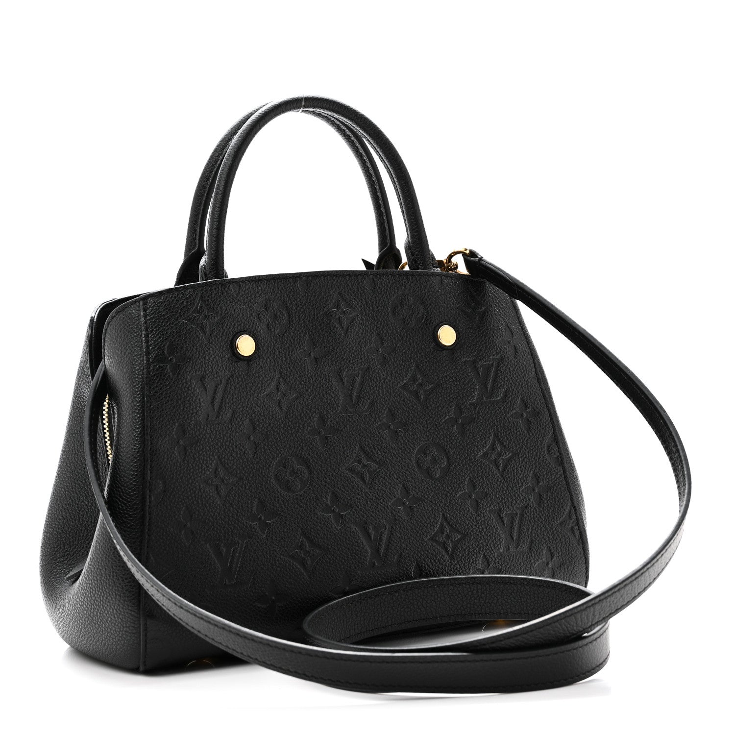 Louis Vuitton Empreinte Montaigne BB Black 3 of 9