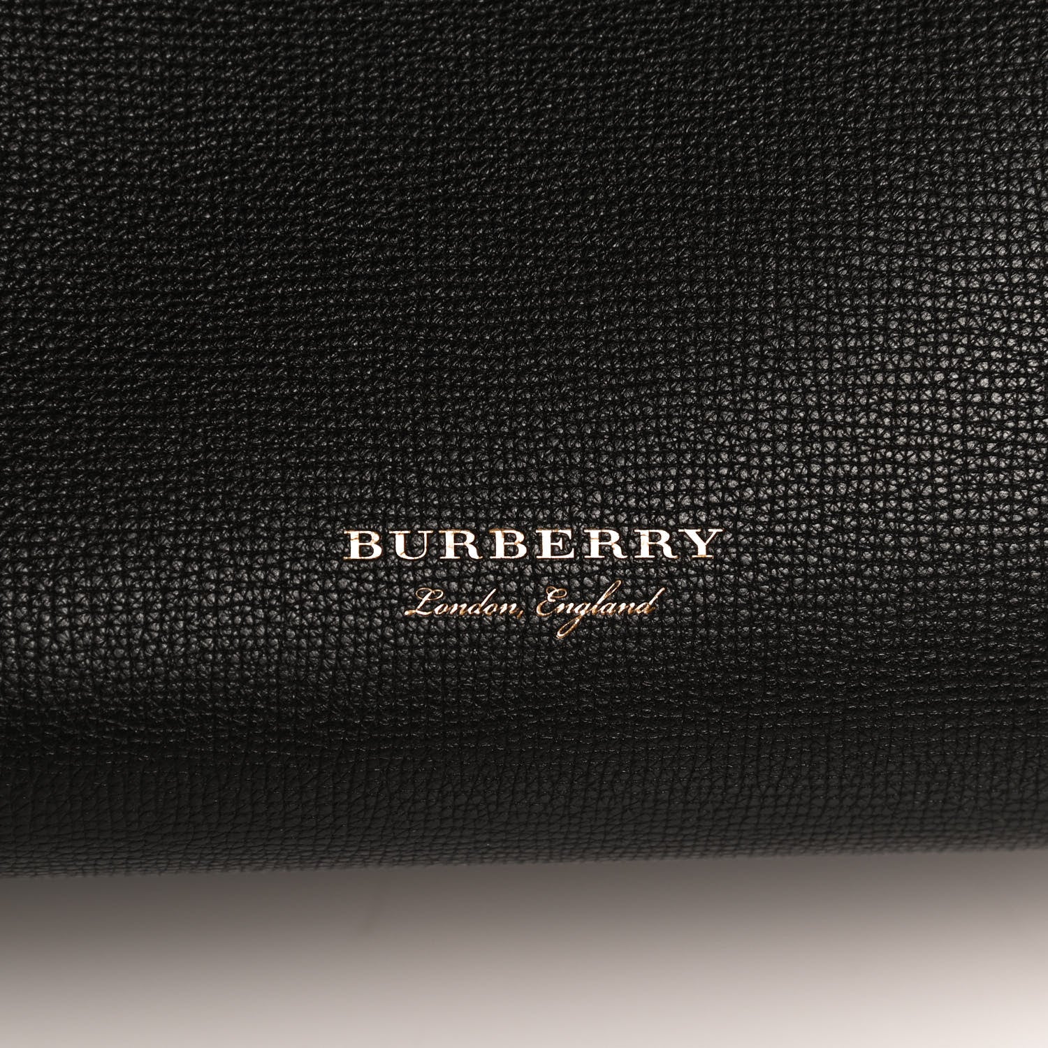 Burberry Derby Calfskin House Check Medium Camberley Black 7 of 13