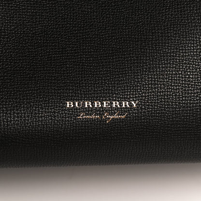 Burberry Derby Calfskin House Check Medium Camberley Black 7 of 13
