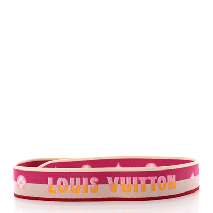 Louis Vuitton Jacquard Speedy Bandouliere 20 Shoulder Strap Fuchsia 3 of 4