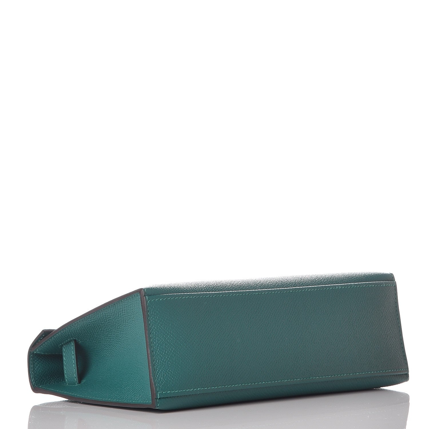 Hermes Epsom Kelly Pochette Clutch Malachite 5 of 24
