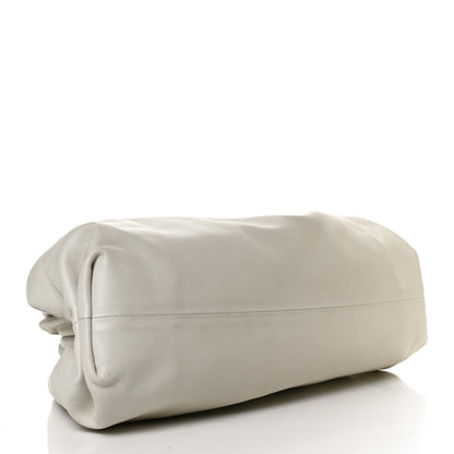 Bottega Veneta Smooth Butter Calf The Pouch Oversized Clutch Mist 4 of 23