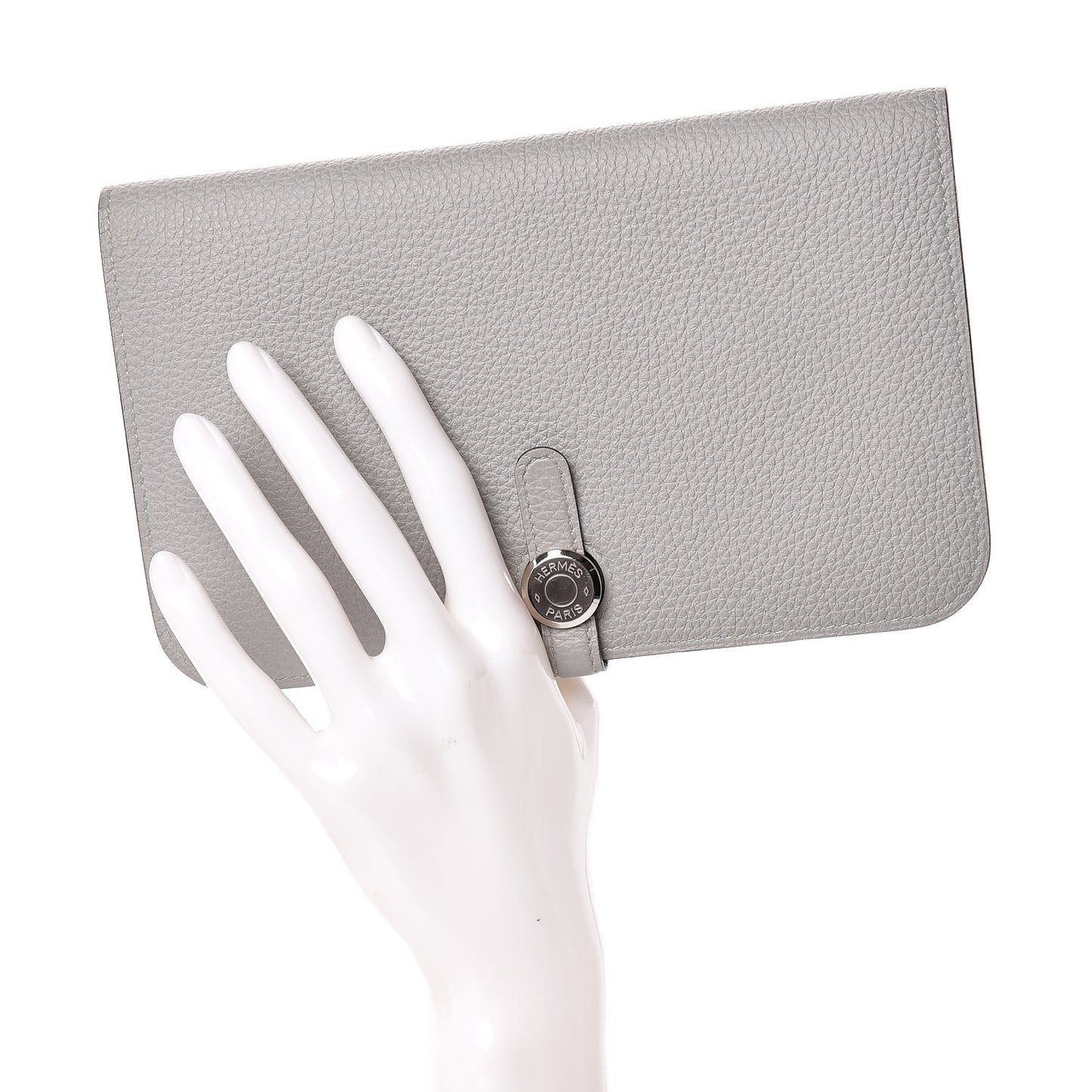 Togo Dogon Duo Wallet Bleu Glacier