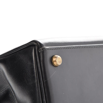 Hermes Box Kelly Retourne 32 Black 6 of 31