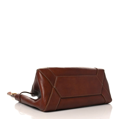 Mulberry Heavy Grain Calfskin Small Millie Tote Oak 4 of 9