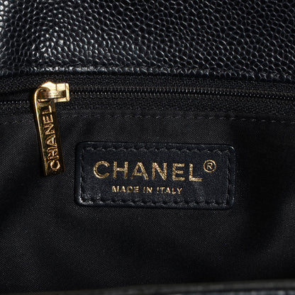Chanel Caviar Grand Shopping Tote GST Black 6 of 7