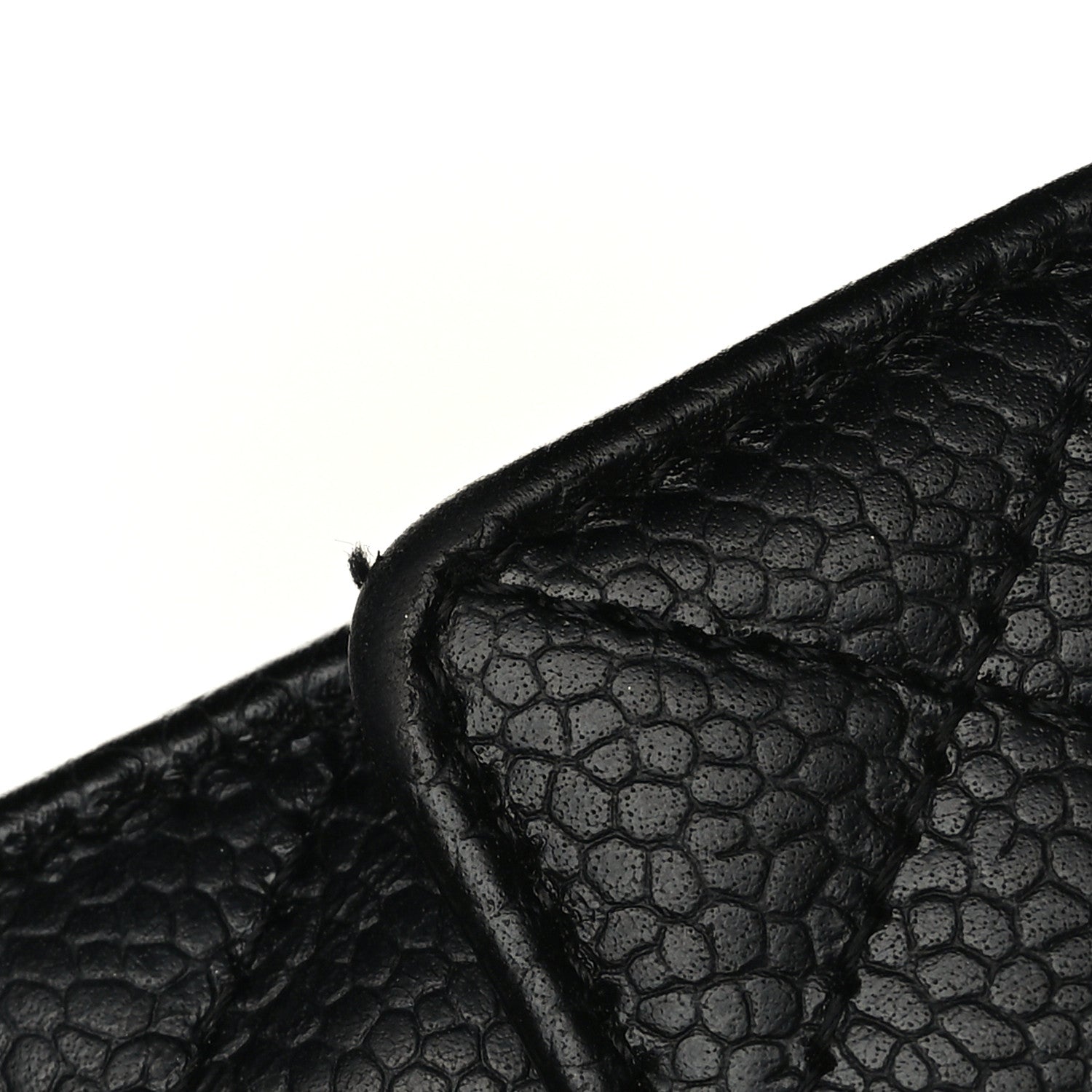 Chanel Caviar Quilted Flap Card Holder Black 10 of 10