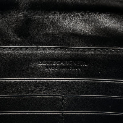 Bottega Veneta Nappa Intrecciato Medium Flat Zip Pouch Black 6 of 7