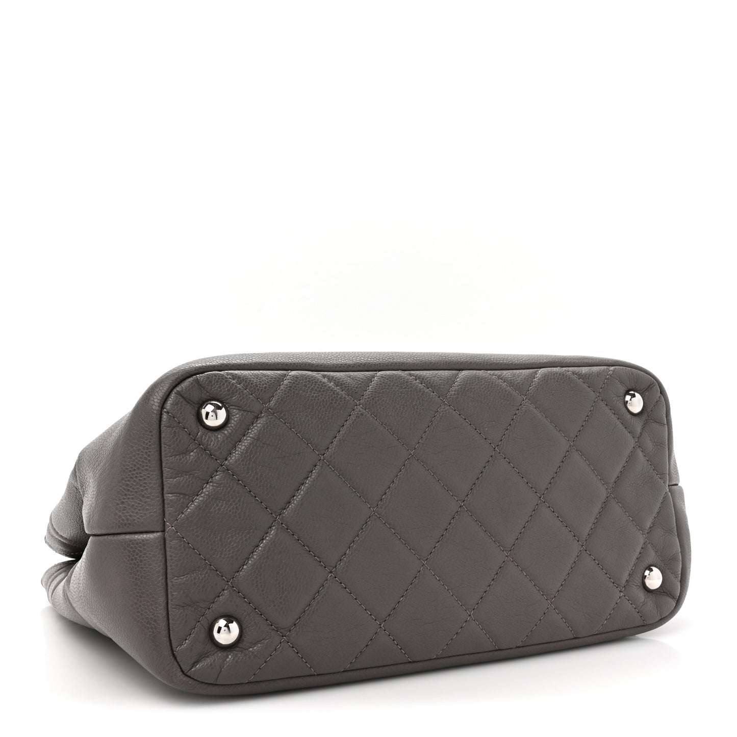 Caviar Timeless CC Soft Tote Dark Grey