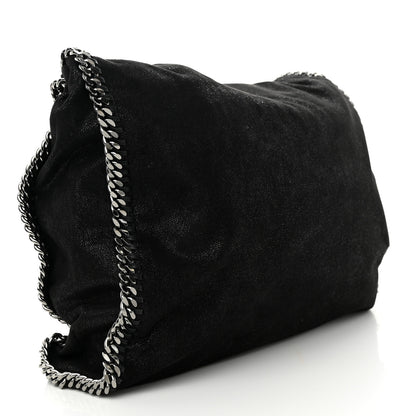 Stella McCartney Shaggy Deer Falabella Fold Over Tote Black 4 of 11