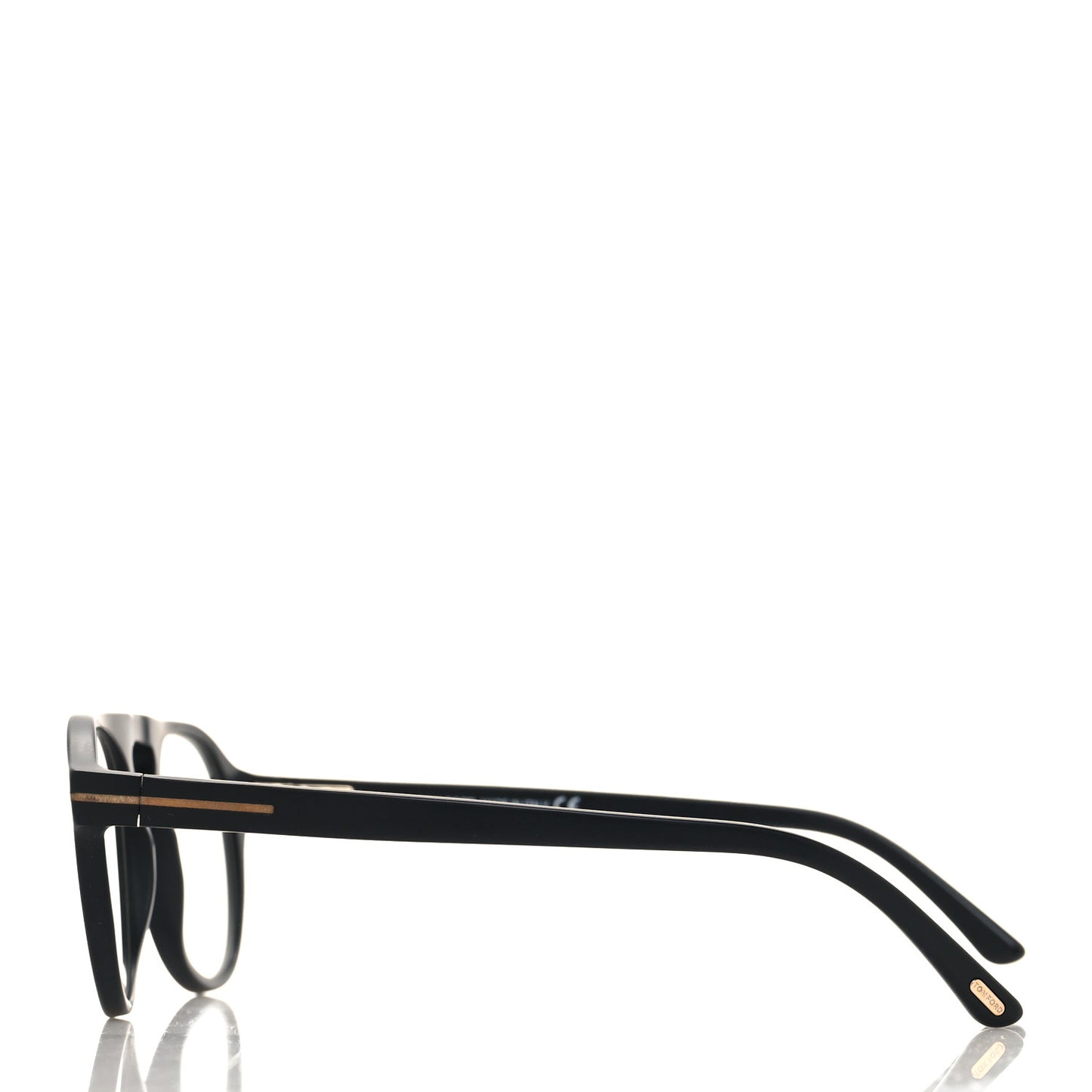 Clip On Aviator Sunglasses TF5533-B Black