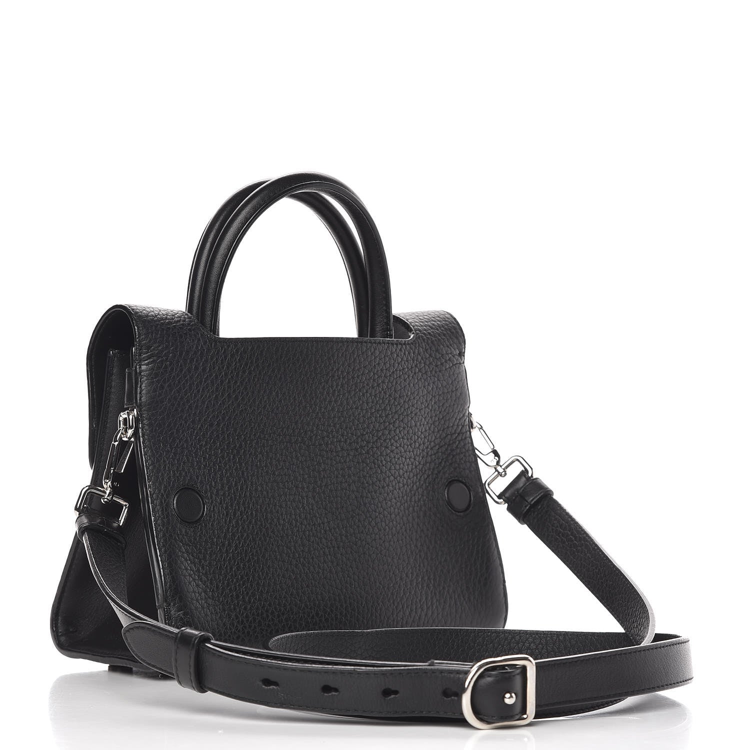 Christian Dior Grained Calfskin Mini Diorever Flap Black 3 of 17