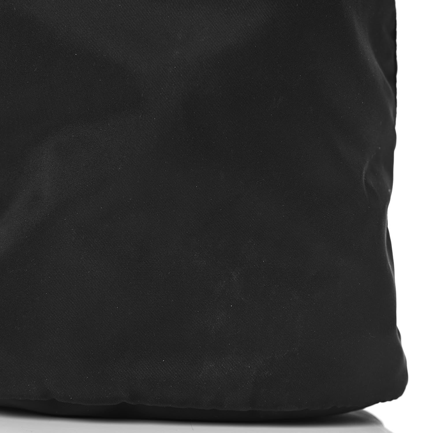 Prada Saffiano Tessuto Nylon Vela Bucket Wristlet Black 9 of 12