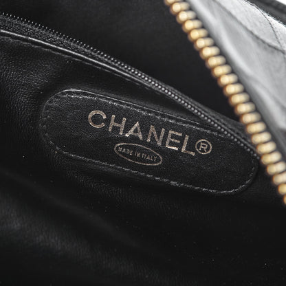 Chanel Calfskin Stitched Duffel Bag Black 6 of 16