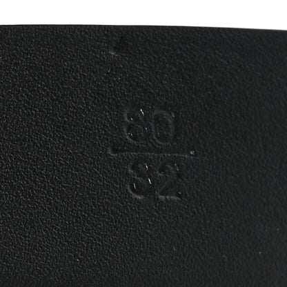 Chanel Calfskin Paris Button CC Belt 80 32 Black 6 of 7