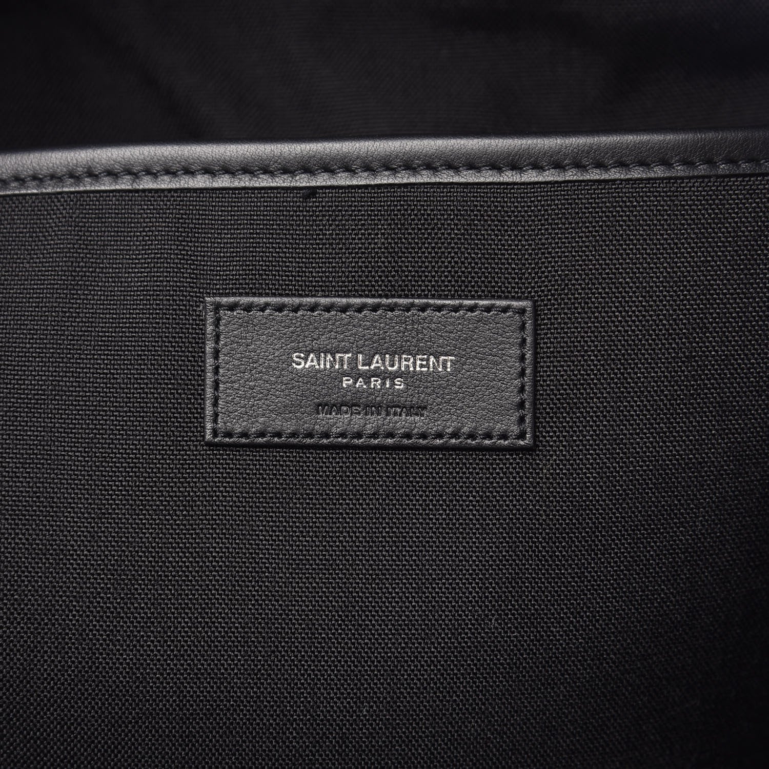 Saint Laurent Calfskin City Backpack Green 6 of 11