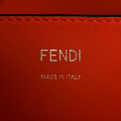 Fendi Vitello Grace F is Fendi Stamp Patch Perforated Small Mon Tresor Bucket Bag Nocciola 6 of 11