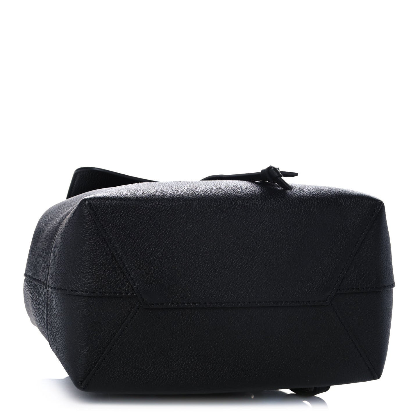 Calfskin Lockme Backpack Black