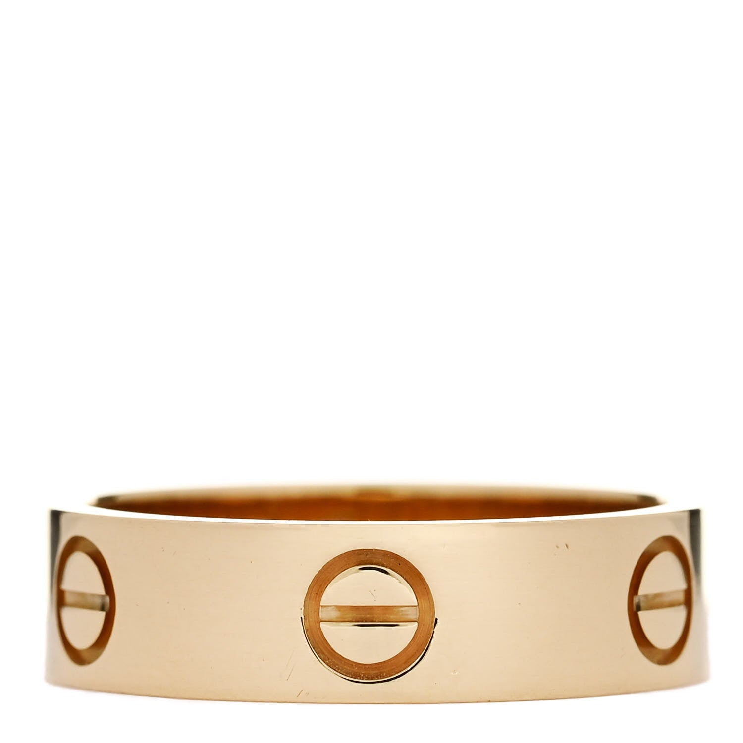 Cartier 18K Yellow Gold 5.5mm LOVE Ring 57 8 1 of 5