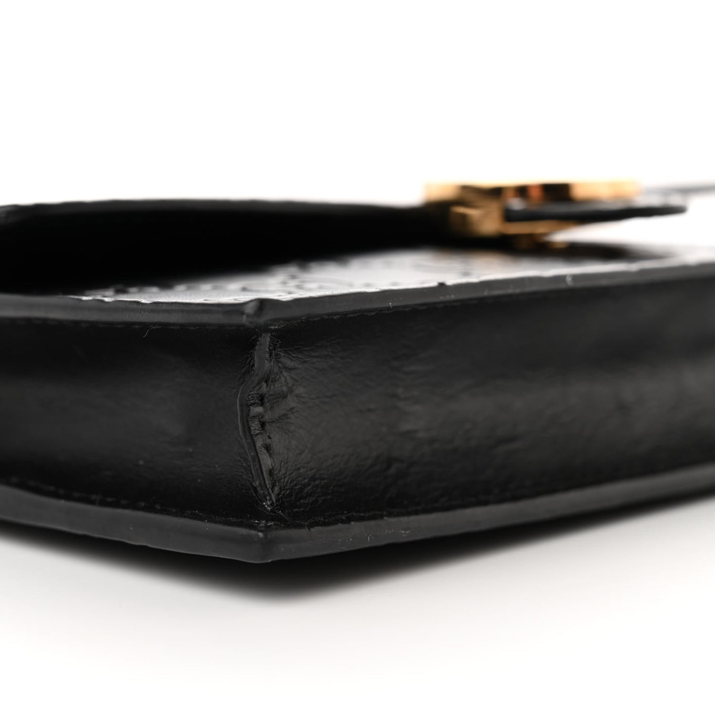 Guccissima Icon Chain Wallet Black
