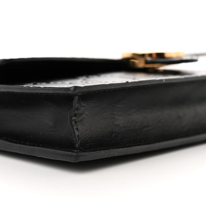 Gucci Guccissima Icon Chain Wallet Black 8 of 9