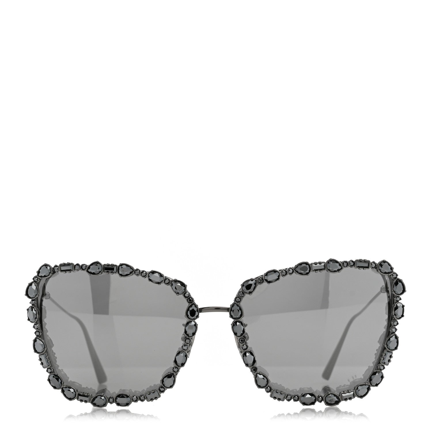 Christian Dior Crystal MissDior B2U Sunglasses Dark Silver 2 of 6