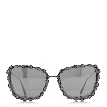 Christian Dior Crystal MissDior B2U Sunglasses Dark Silver 2 of 6
