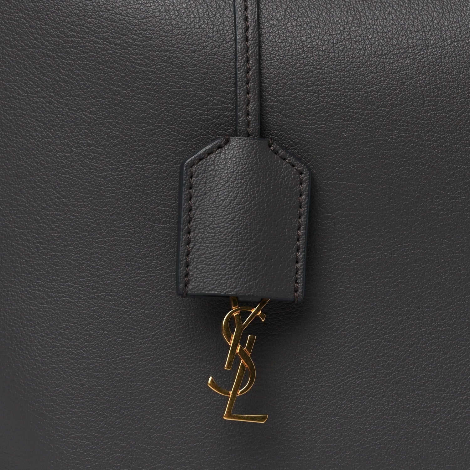 Saint Laurent Calfskin Large Shopping Tote Pebble 16 of 16